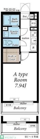 リブリ・辰佳・中富町の物件間取画像